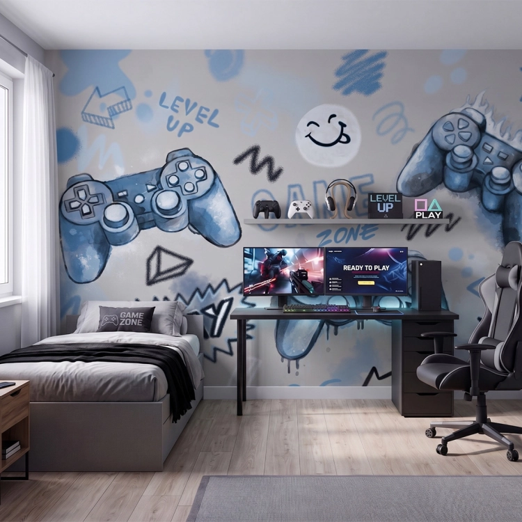 tapeta dla dzieci / tapeta gaming / tapety pastelowe love