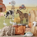 tapeta dla dzieci | farma