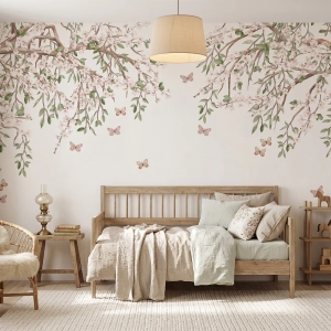 tapeta dla dzieci | blooming blossom