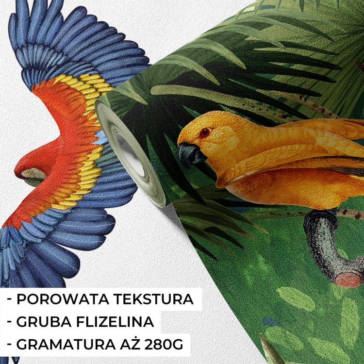 tapeta dzika dżungla / tapety dla dzieci ze zwierzętami / tapety pastelowe love