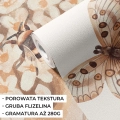 próbka | tapeta kwiaty boho - małe
