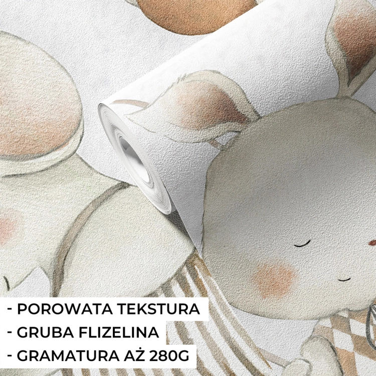 tapeta dla dzieci cyrk pod gwiazdami / tapeta dla dzieci / pastelowe love
