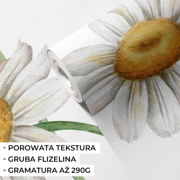 tapeta stokrotki / tapety dla dzieci ze stokrotkami / tapety pastelowe love
