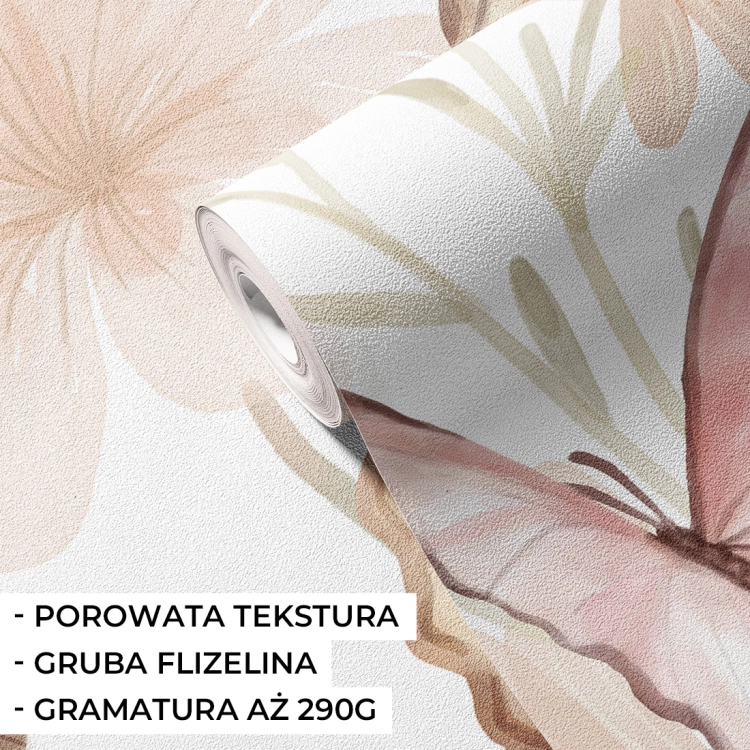 tapeta motyle / tapeta z motylami / tapety dla dzieci / tapety pastelowe love