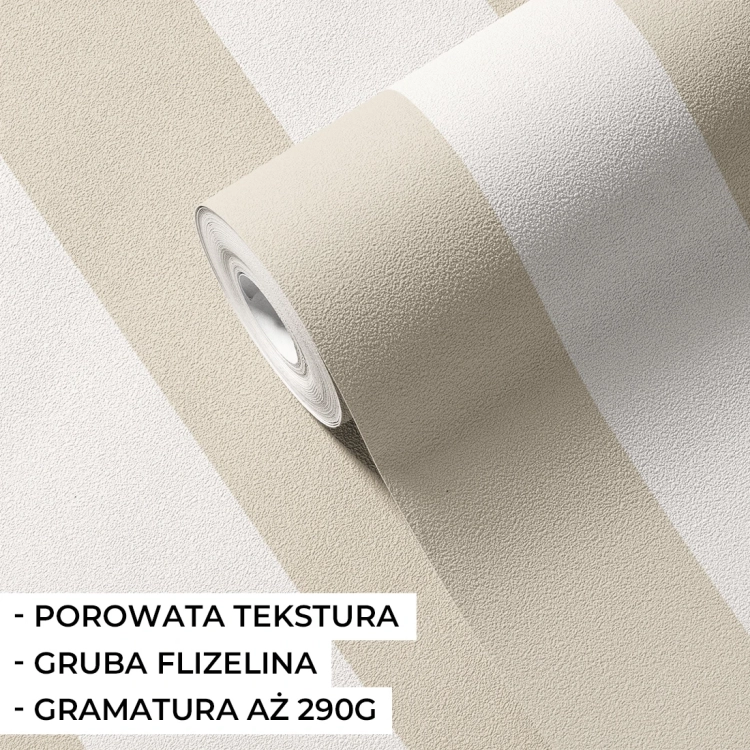 tapeta pasy / tapeta pasy beżowe / tapety dla dzieci / tapety pastelowe love