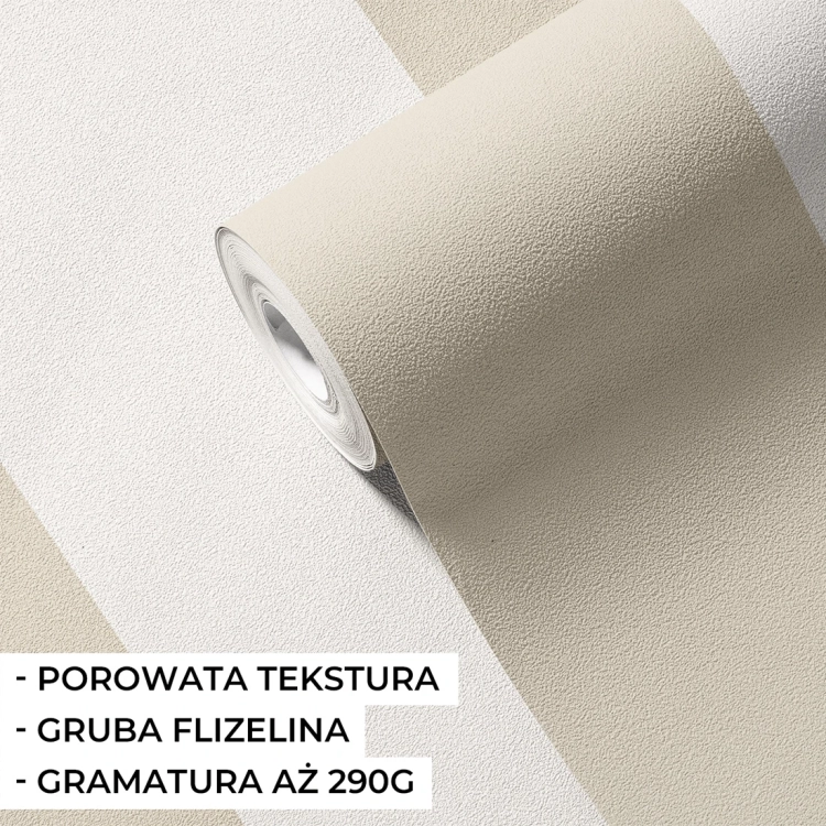 tapeta pasy / tapeta pasy beżowe / tapety dla dzieci / tapety pastelowe love