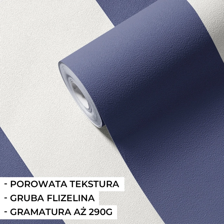 tapeta pasy / tapeta pasy granatowe / tapety dla dzieci / tapety pastelowe love