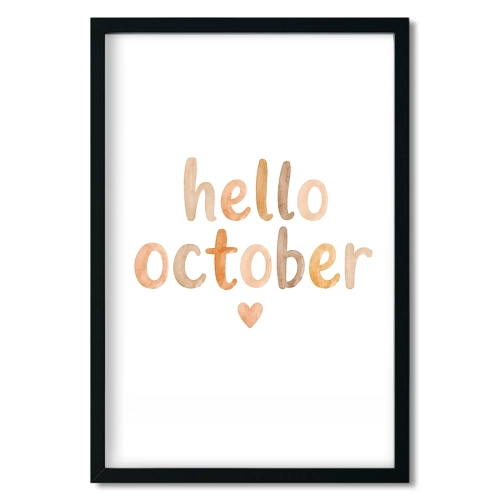 plakat dla dzieci hello / plakat dla dzieci akwarelą / plakat  dla dzieci / plakat do pokoju dziecka