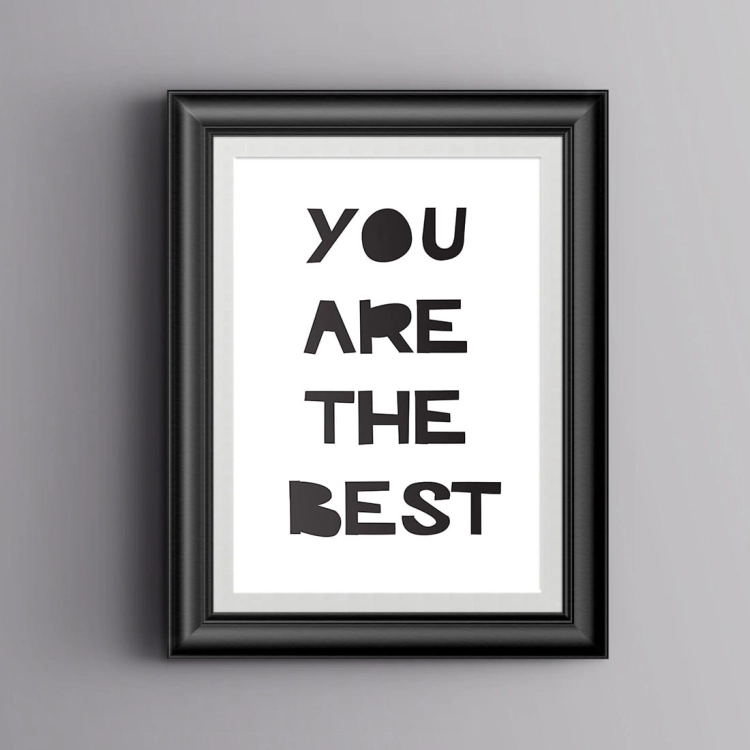 the best | plakat. plakat dla dzieci. dekoracje pokoju
