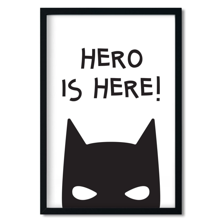 hero | plakat. plakat dla dzieci. dekoracje pokoju