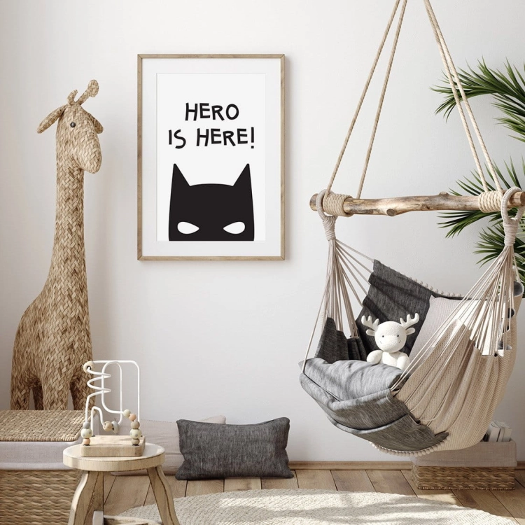 hero | plakat. plakat dla dzieci. dekoracje pokoju