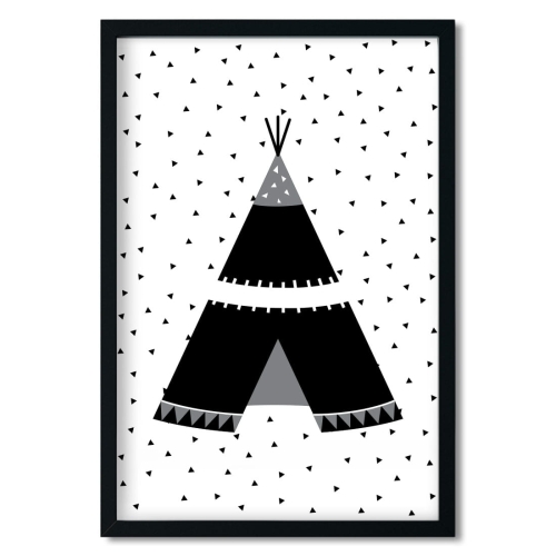 tipi | plakat. plakat dla dzieci. dekoracje pokoju