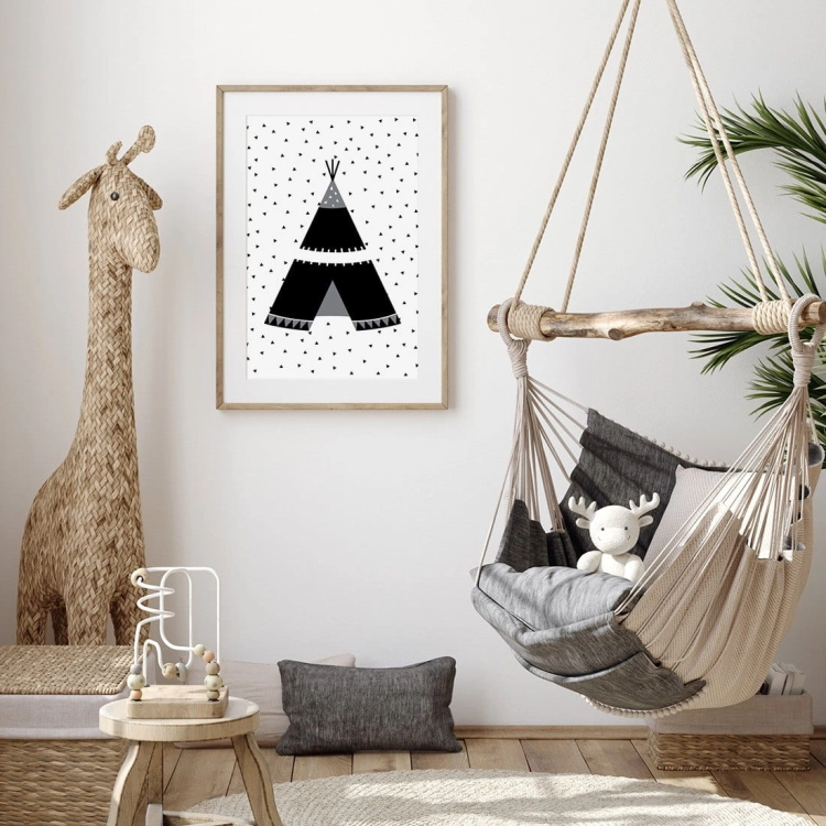 tipi | plakat. plakat dla dzieci. dekoracje pokoju