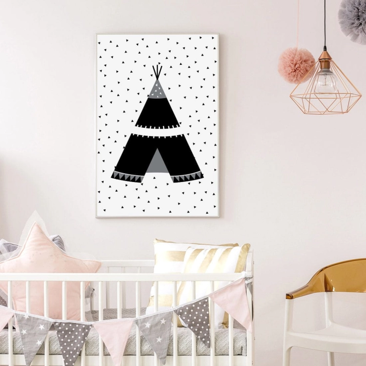 tipi | plakat. plakat dla dzieci. dekoracje pokoju