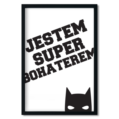 hero 4 | plakat. plakat dla dzieci. dekoracje pokoju