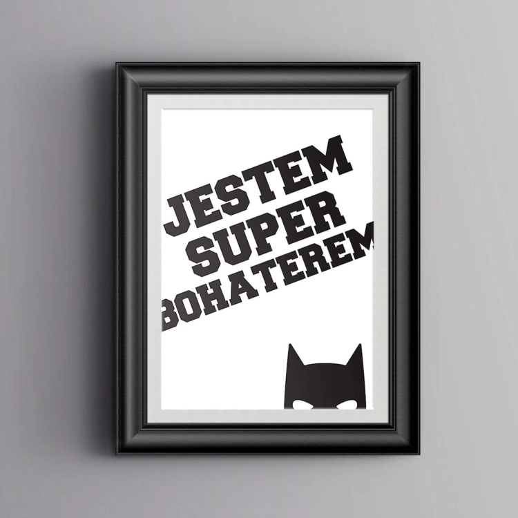 hero 4 | plakat. plakat dla dzieci. dekoracje pokoju