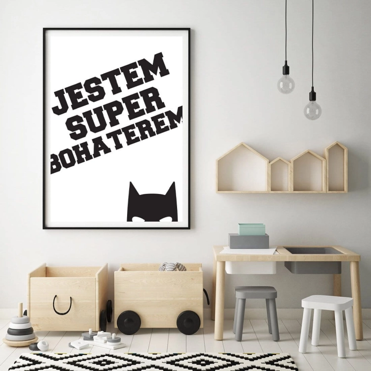 hero 4 | plakat. plakat dla dzieci. dekoracje pokoju