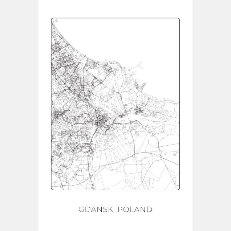 gdańsk | plakat. plakat dla dzieci. dekoracje pokoju