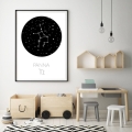 plakat znak zodiaku | panna