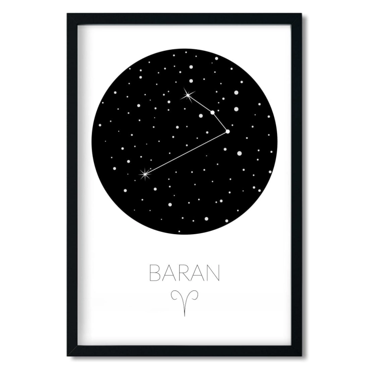zodiak baran | plakat. plakat dla dzieci. dekoracje pokoju