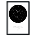 plakat znak zodiaku | strzelec