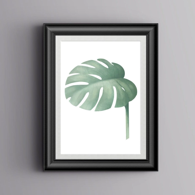 monstera | plakat. plakat dla dzieci. dekoracje pokoju