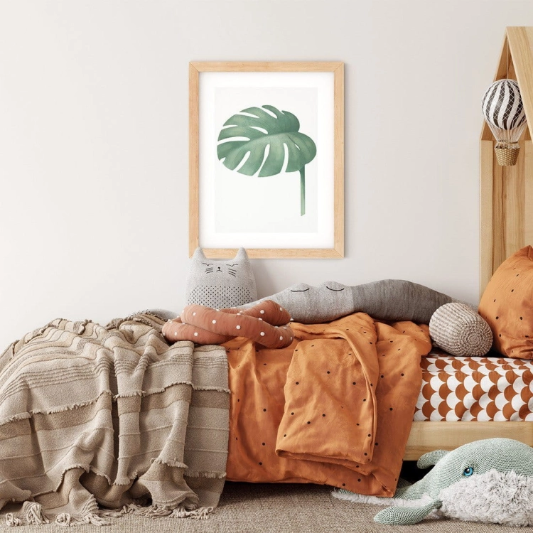 monstera | plakat. plakat dla dzieci. dekoracje pokoju