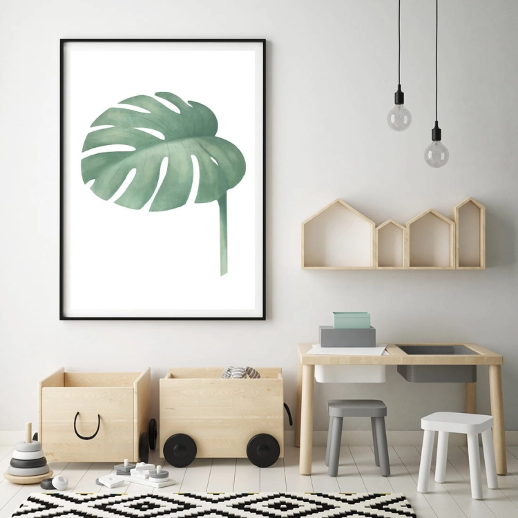 monstera | plakat. plakat dla dzieci. dekoracje pokoju