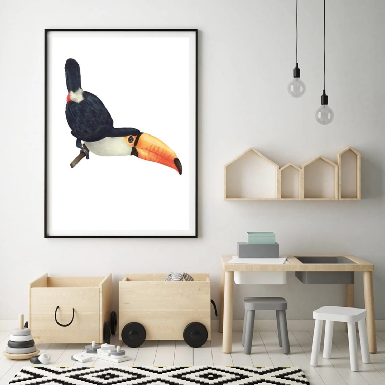 tukan | plakat. plakat dla dzieci. dekoracje pokoju