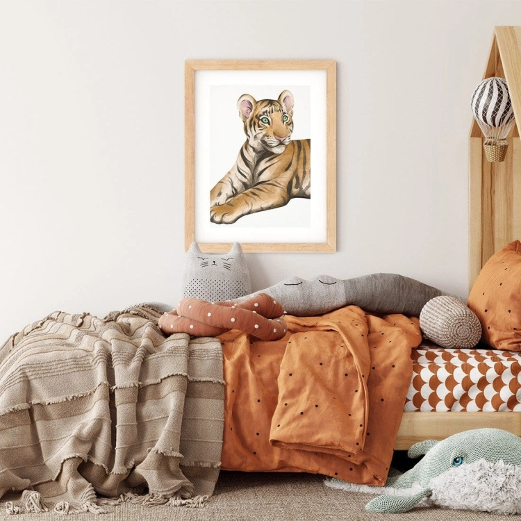 tygrys | plakat. plakat dla dzieci. dekoracje pokoju