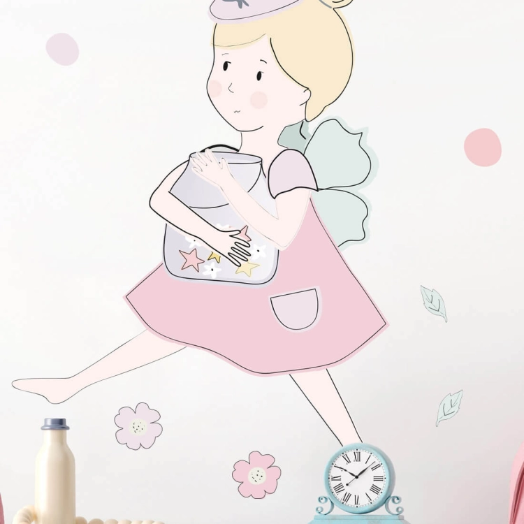 wróżka Freja | naklejka. naklejka dla dzieci. dekoracje pokoju