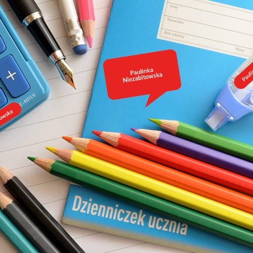 zestaw naklejek imiennych - naklejki z imieniem