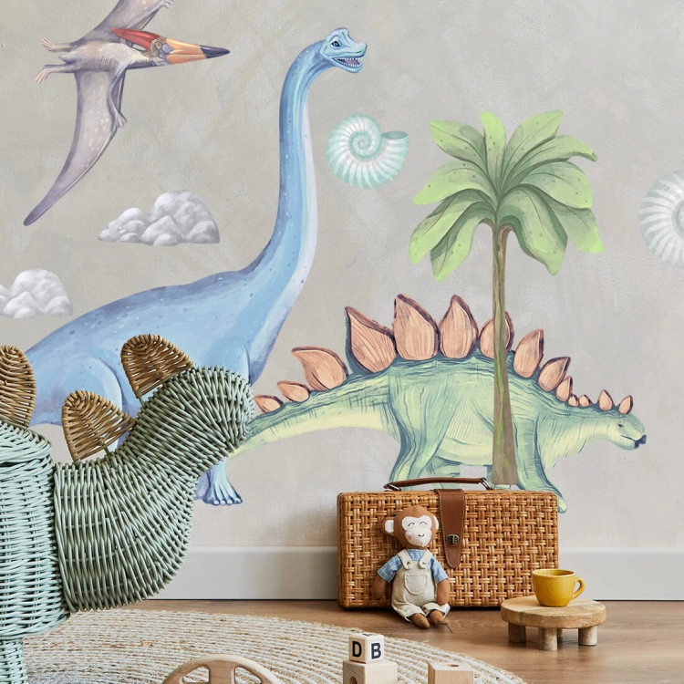 naklejka dinozaury II | naklejki na ścianę. naklejki dla dzieci. dekoracje pokoju