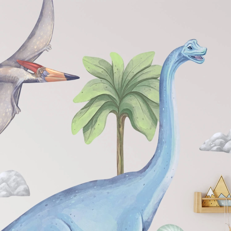 naklejka dinozaury II | naklejki na ścianę. naklejki dla dzieci. dekoracje pokoju
