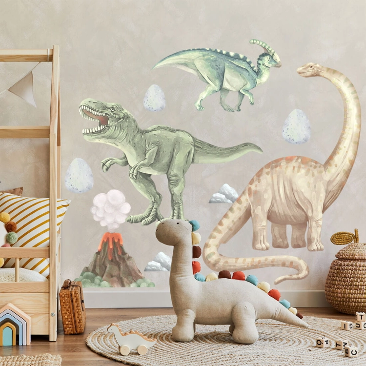 naklejka dinozaury I | naklejki na ścianę. naklejki dla dzieci. dekoracje pokoju