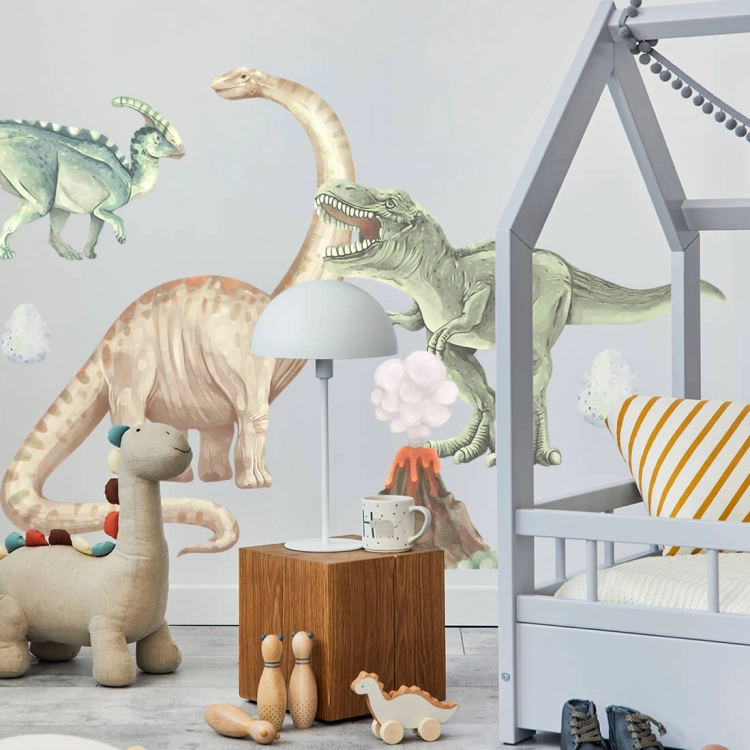 naklejka dinozaury I | naklejki na ścianę. naklejki dla dzieci. dekoracje pokoju
