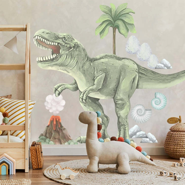 naklejka dinozaur t-rex XXL | naklejki na ścianę. naklejki dla dzieci. dekoracje pokoju
