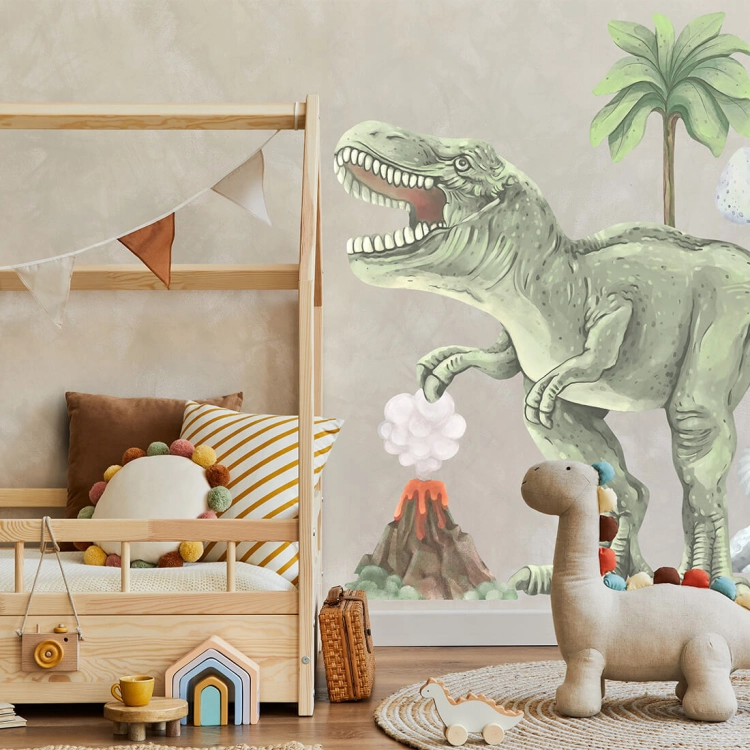 naklejka dinozaur t-rex XXL | naklejki na ścianę. naklejki dla dzieci. dekoracje pokoju
