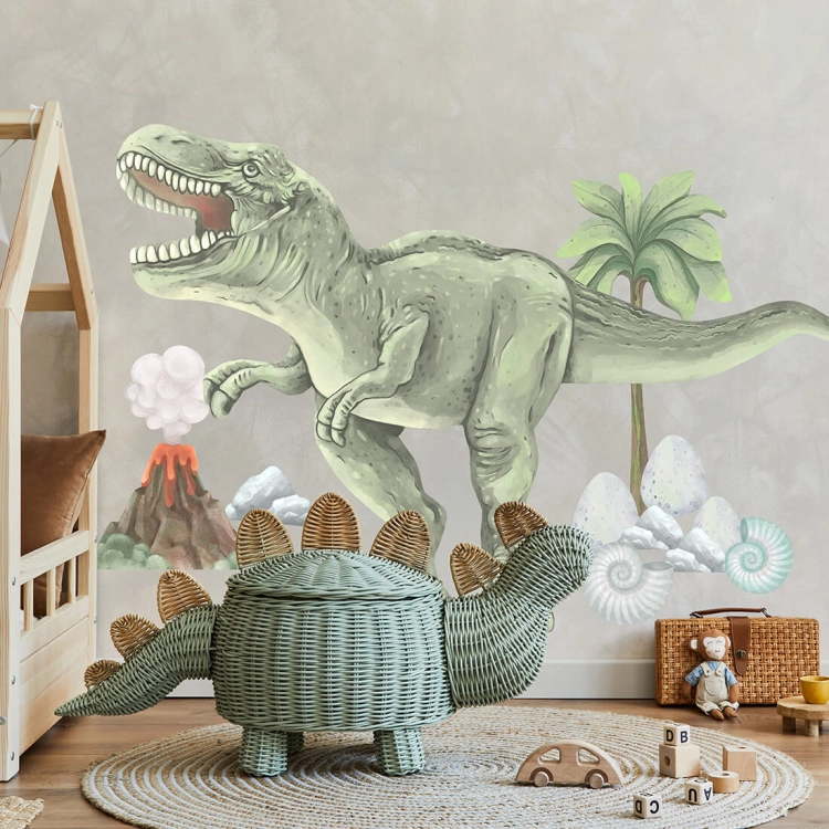 naklejka dinozaur t-rex XXL | naklejki na ścianę. naklejki dla dzieci. dekoracje pokoju
