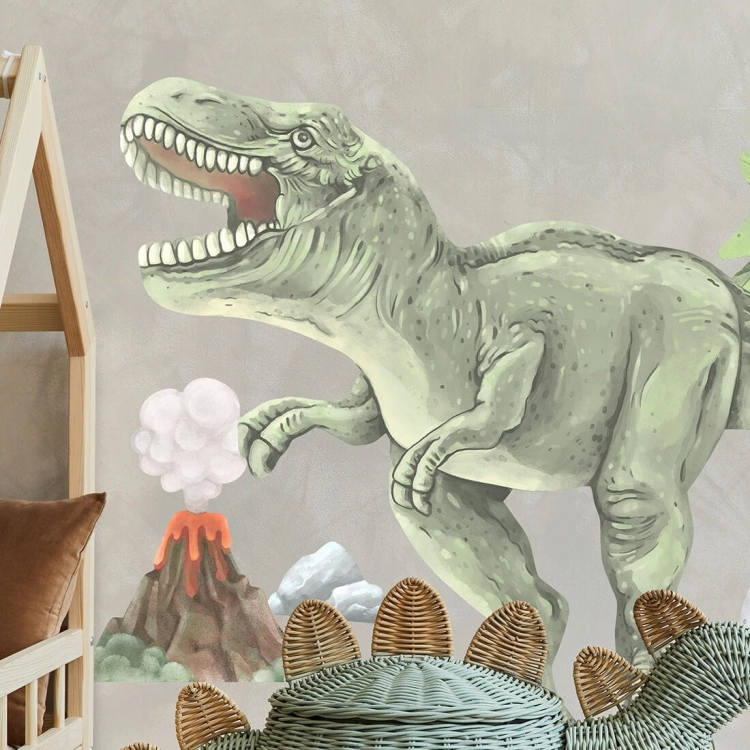 naklejka dinozaur t-rex XXL | naklejki na ścianę. naklejki dla dzieci. dekoracje pokoju