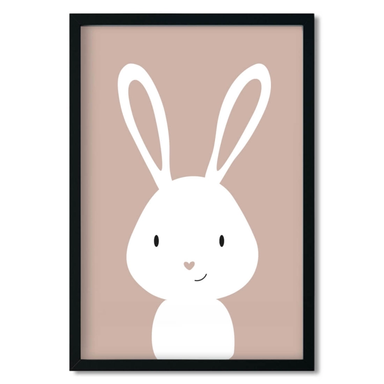 królik - boho | plakat. plakat dla dzieci. dekoracje pokoju