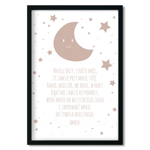 aniele boży - boho | plakat. plakat dla dzieci. dekoracje pokoju