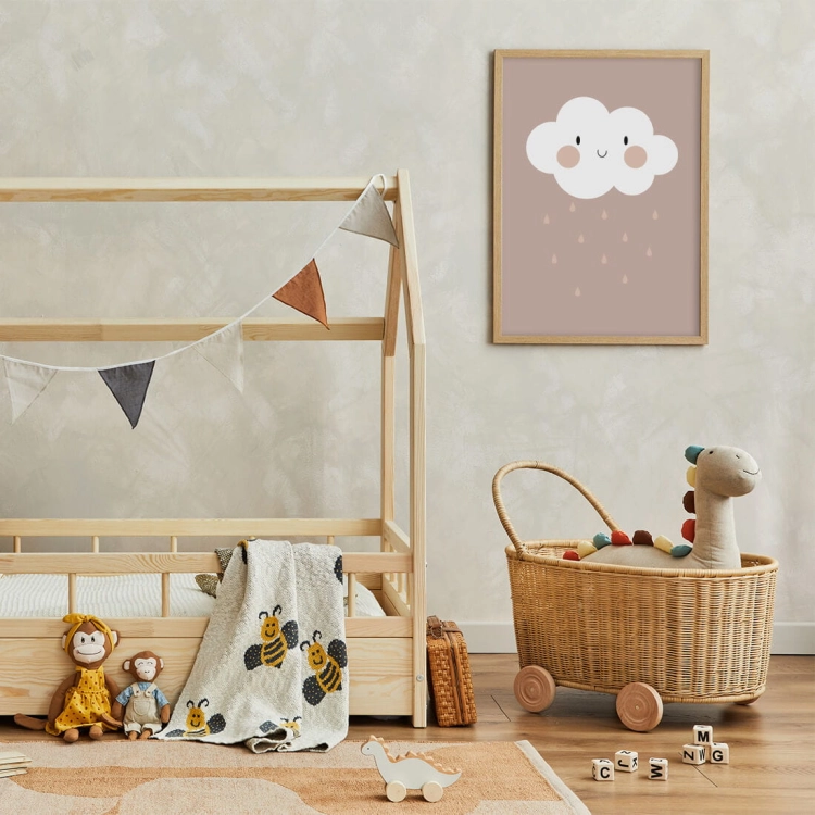 chmurka - boho | plakat. plakat dla dzieci. dekoracje pokoju
