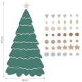 naklejka | choinka I