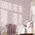 tapeta dla dzieci | stokrotki - różowa