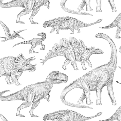 tapeta dinozaury / tapeta z dinozaurami / tapeta dla dzieci / tapeta pastelowe love