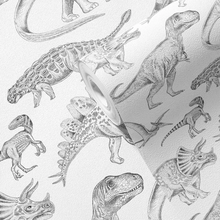 tapeta dinozaury / tapeta z dinozaurami / tapeta dla dzieci / tapeta pastelowe love