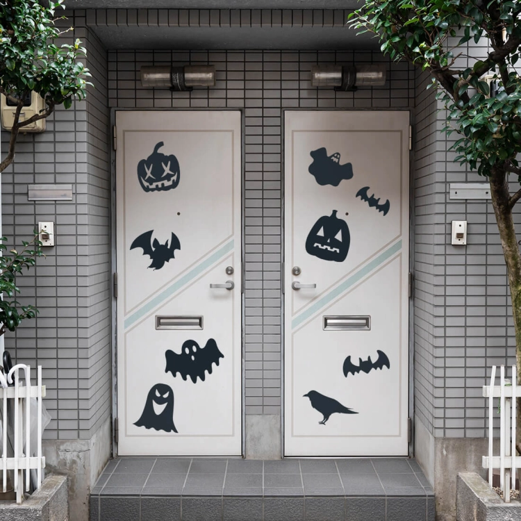naklejki halloween / halloween dekoracje / dekoracje na halloween