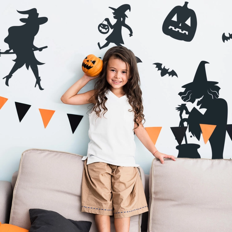 naklejki halloween / halloween dekoracje / dekoracje na halloween