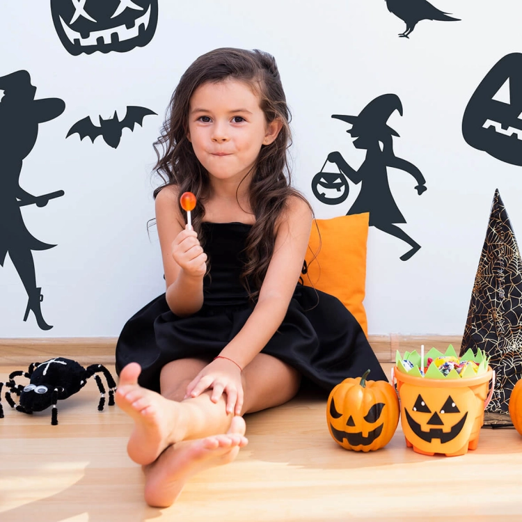 naklejki halloween / halloween dekoracje / dekoracje na halloween
